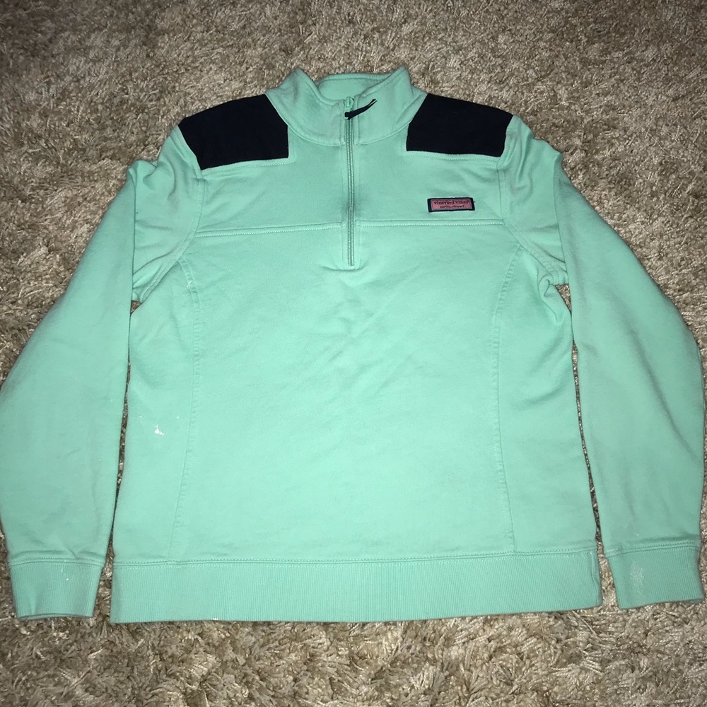 Vineyard Vines Shep Shirt Mint Navy